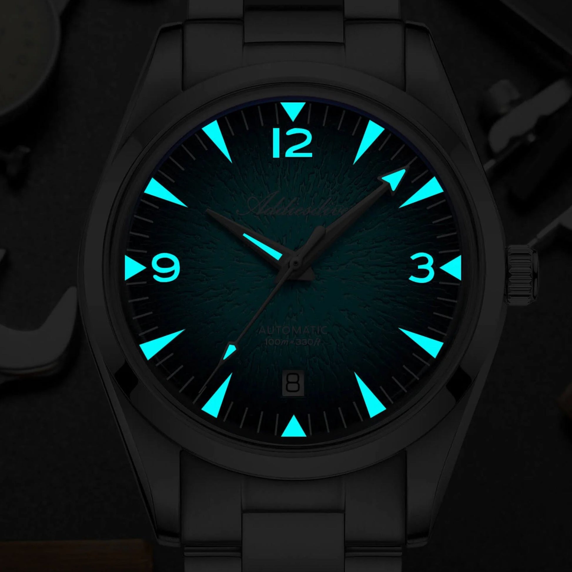 Addiesdive 39mm Breath of the Ocean Automatic 8215 Men Watch AD2508