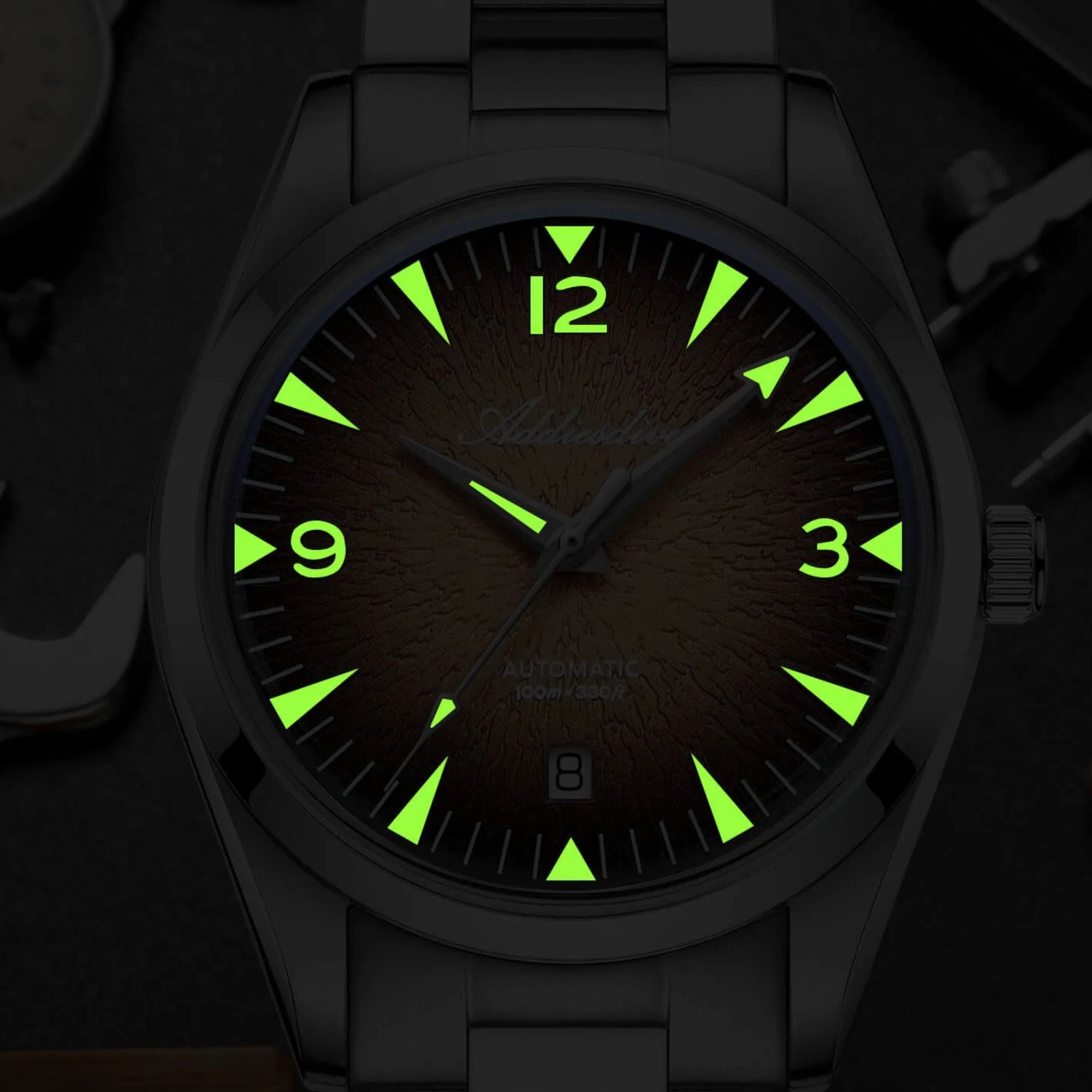 Addiesdive 39mm Breath of the Ocean Automatic 8215 Men Watch AD2508