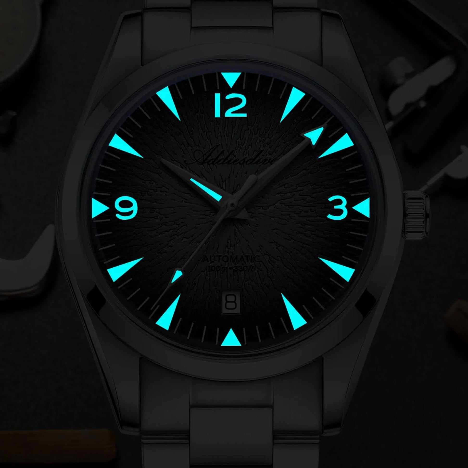 Addiesdive 39mm Breath of the Ocean Automatic 8215 Men Watch AD2508