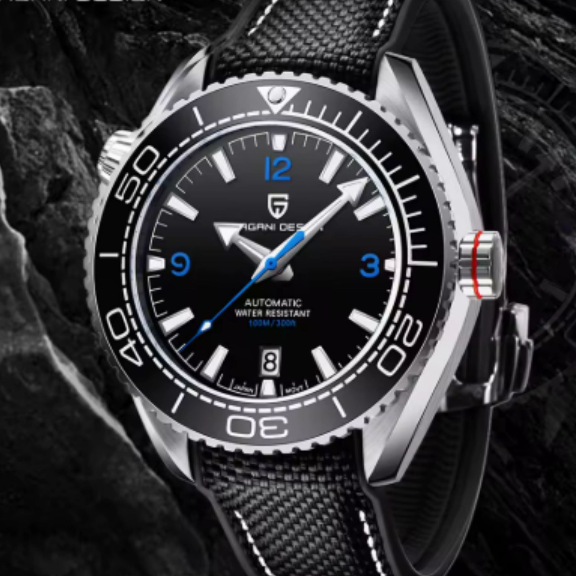 Pagani Design PD-1679 100M Waterproof Dive Watch Automatic Mechanical Watch