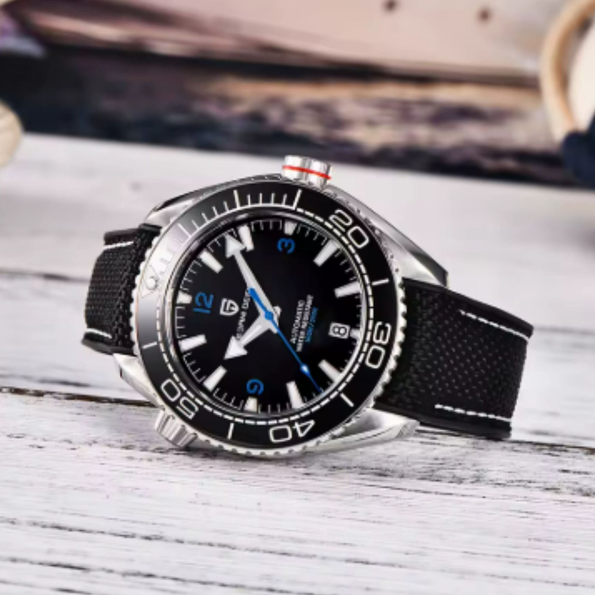 Pagani Design PD-1679 100M Waterproof Dive Watch Automatic Mechanical Watch