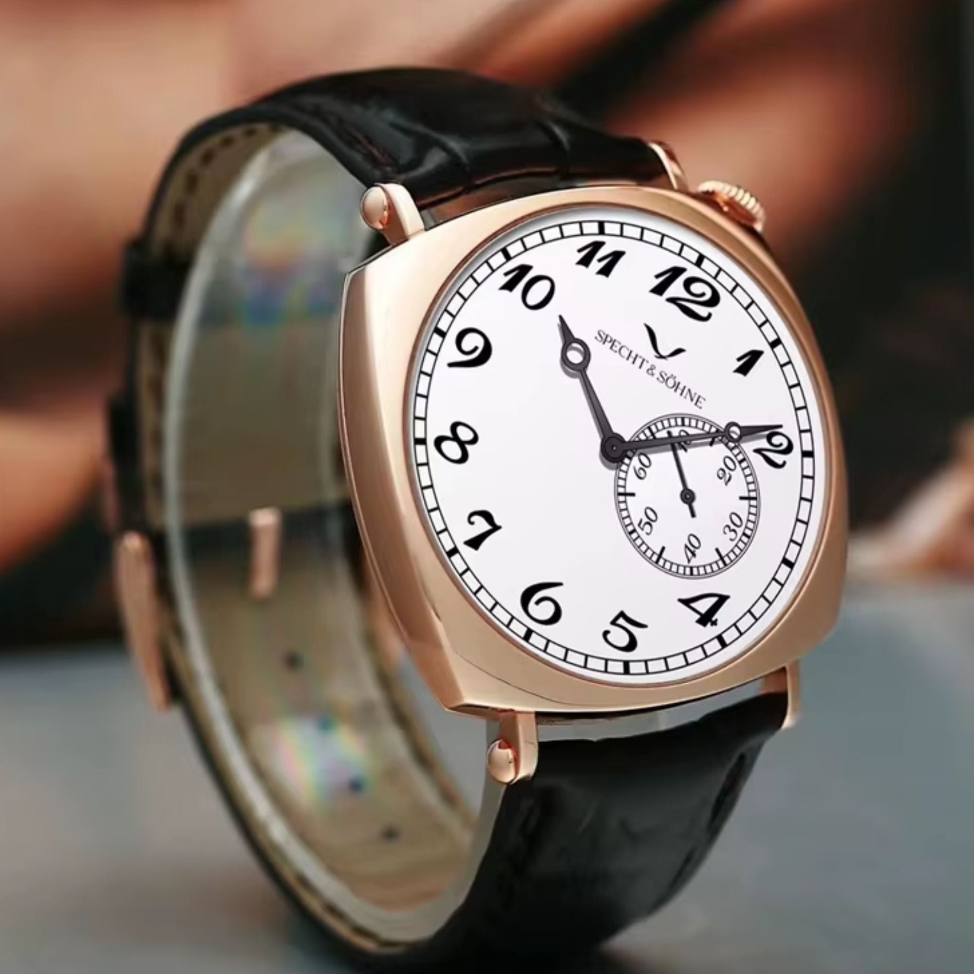 Specht & Söhne Heritage Gold SP1921 Men's Automatic Mechanical Watch