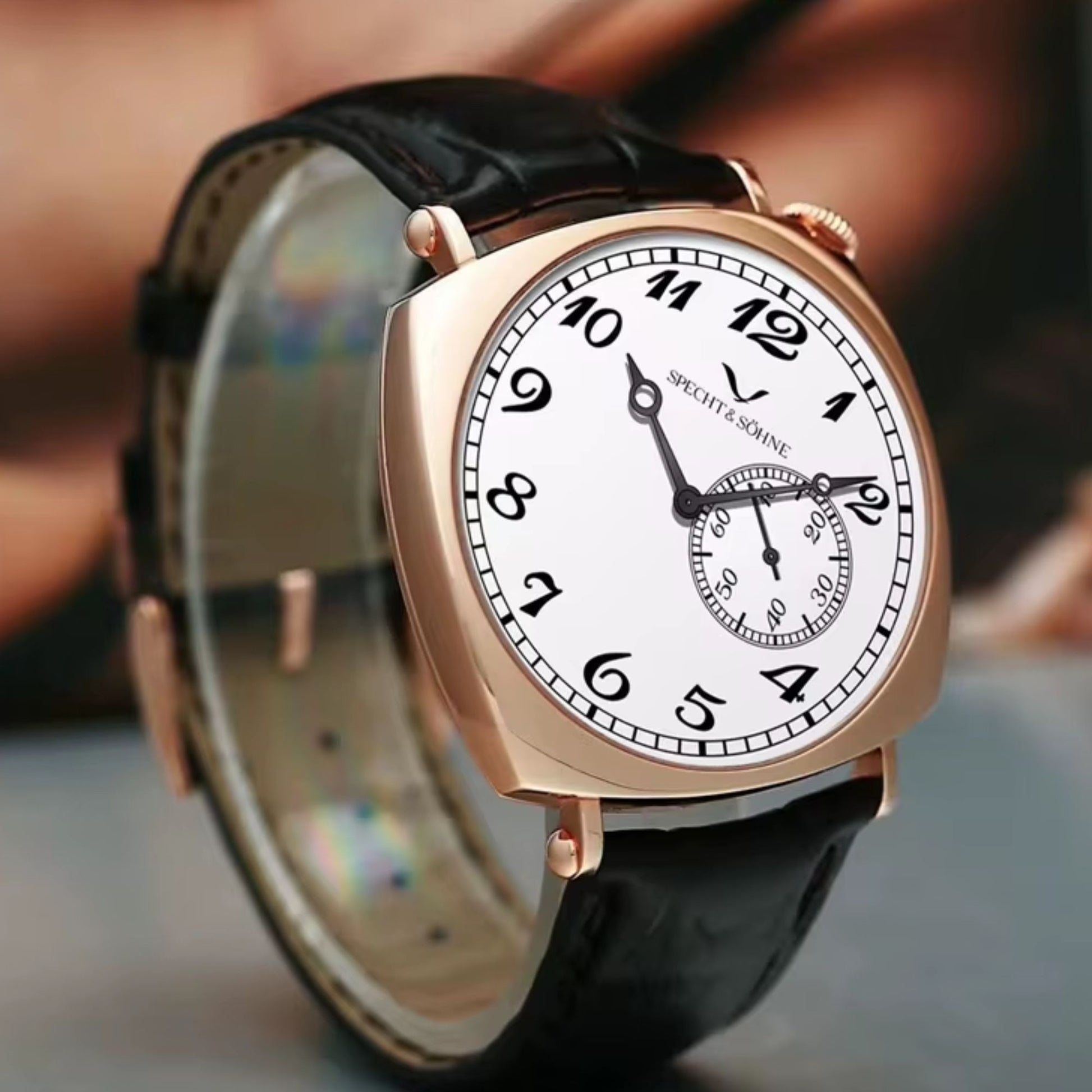 Specht & Söhne Heritage Gold SP1921 Men's Automatic Mechanical Watch