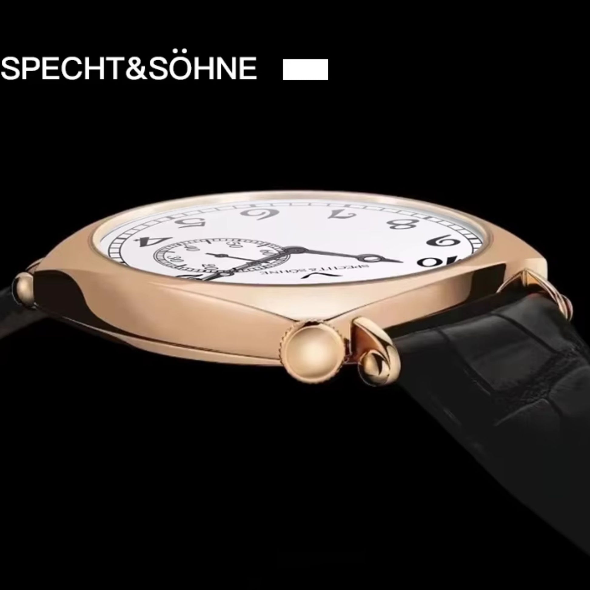 Specht & Söhne Heritage Gold SP1921 Men's Automatic Mechanical Watch