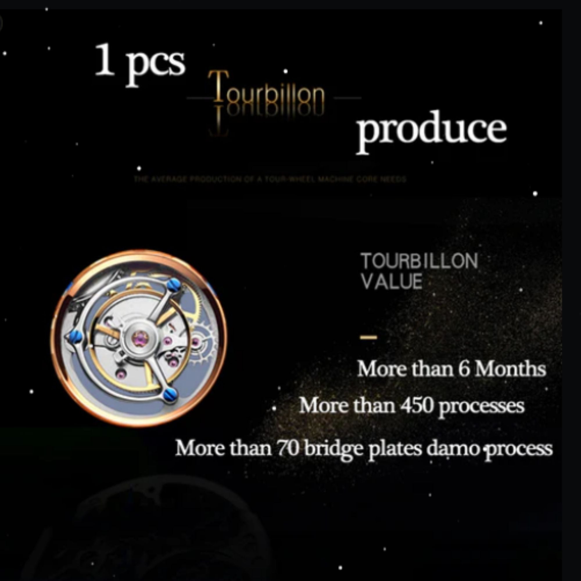 AESOP Tourbillon Gemini Angels Dial 7003 Watch