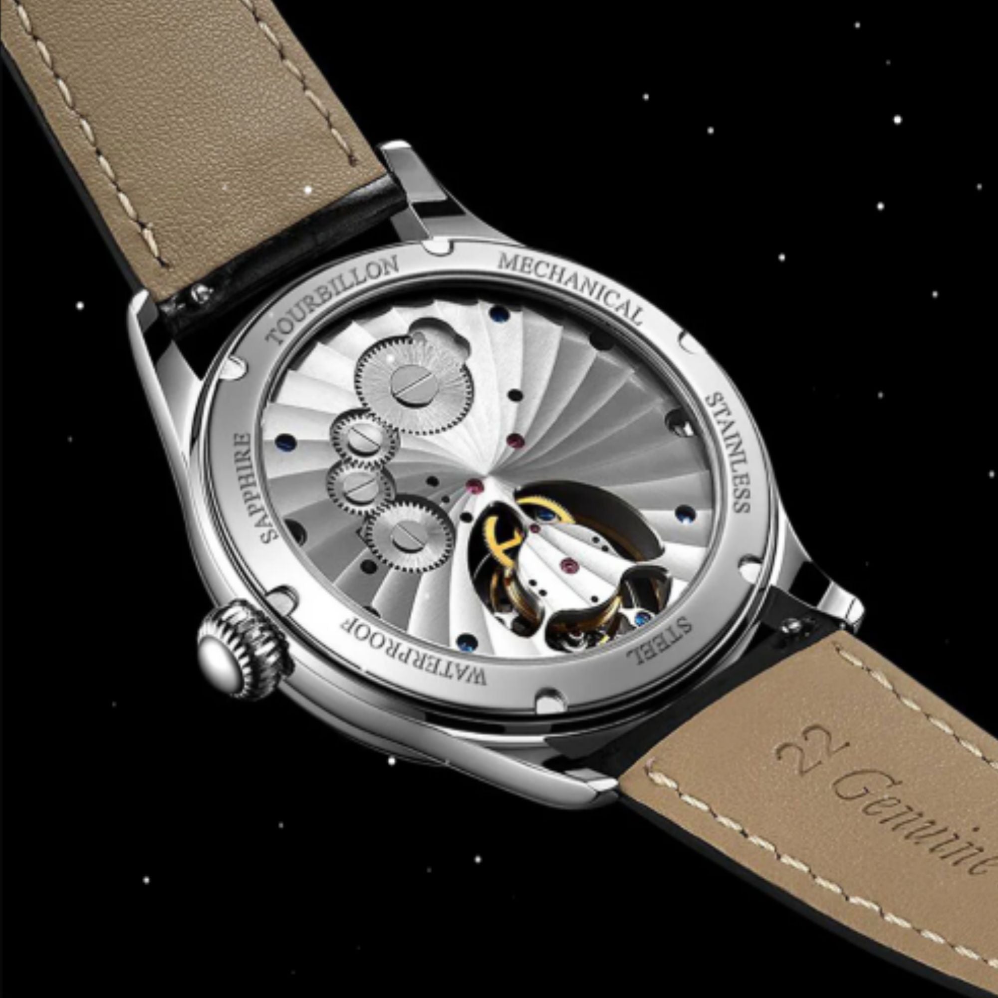 AESOP Roman Tourbillon Sapphire Mirror and Back Cover 7021 watch