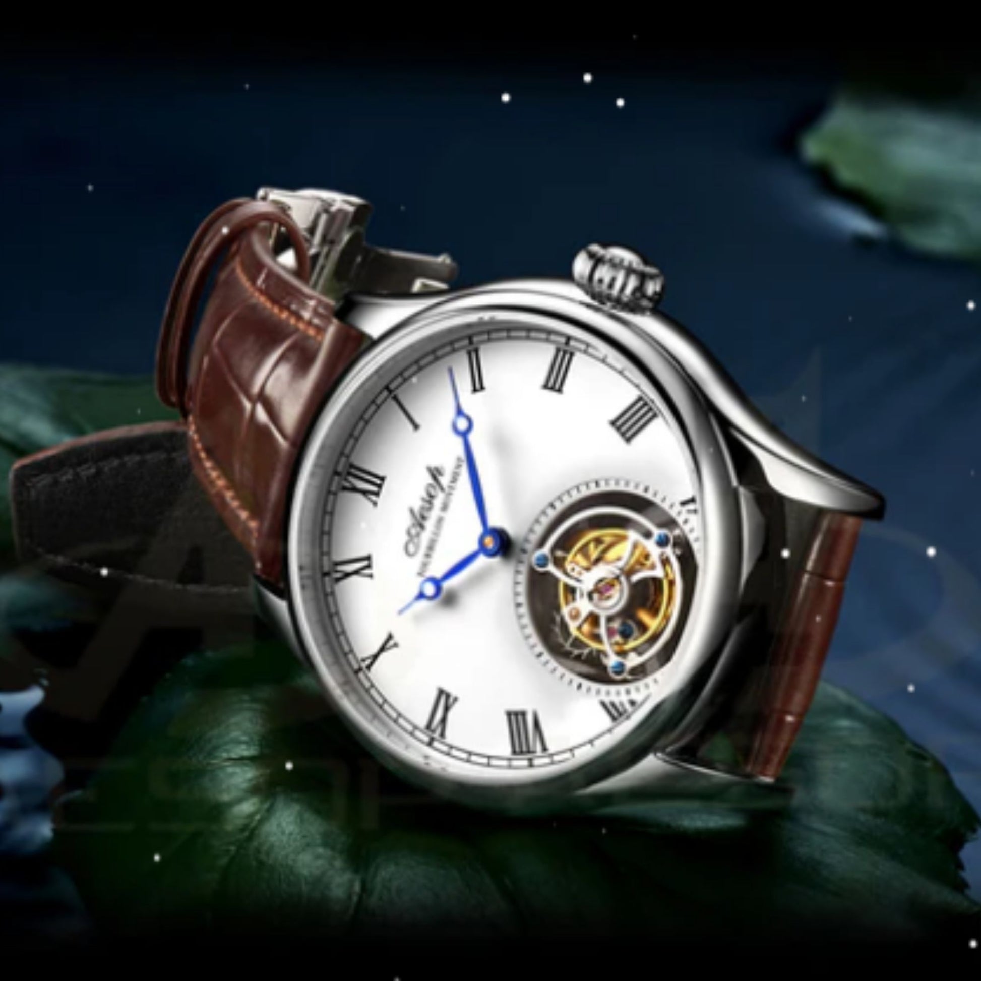 AESOP Roman Tourbillon Sapphire Mirror and Back Cover 7021 watch