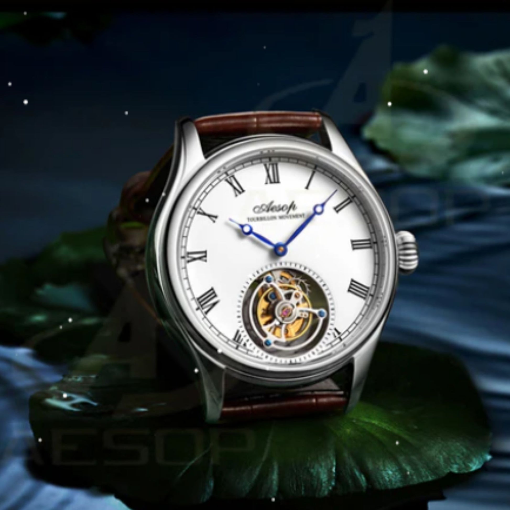 AESOP Roman Tourbillon Sapphire Mirror and Back Cover 7021 watch