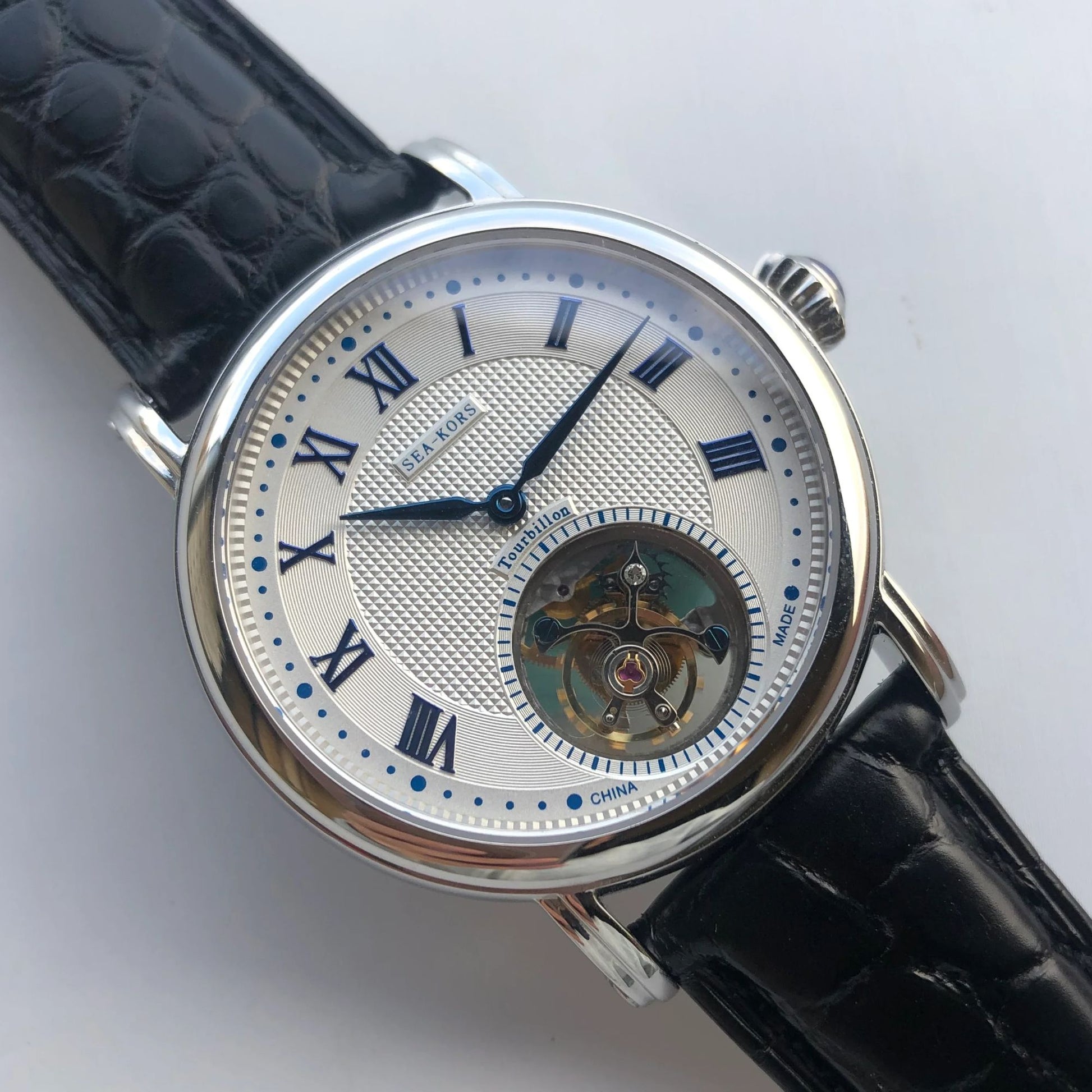 Sugess Seakors Tourbillon SE8000SW Blue Indices