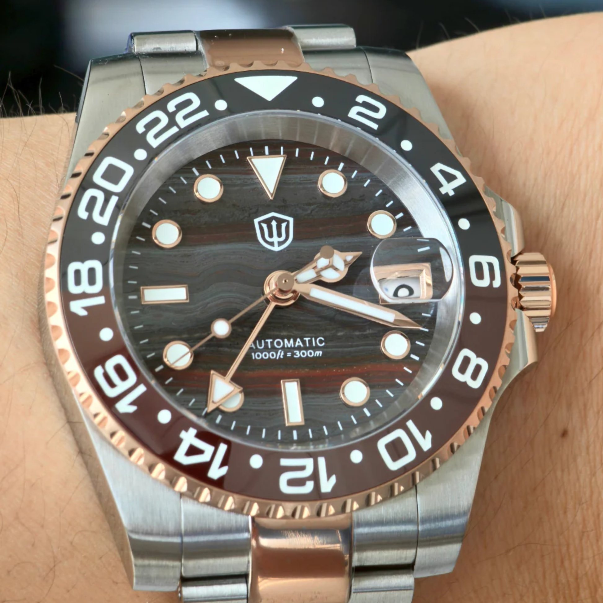 Watchdives WD16760 NH34 Sub GMT Watch V2