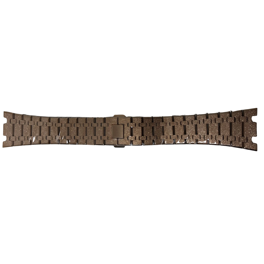 Casioak Frost Solid Stainless Steel Watch Band GA2100 & GM2100 - Rosegold