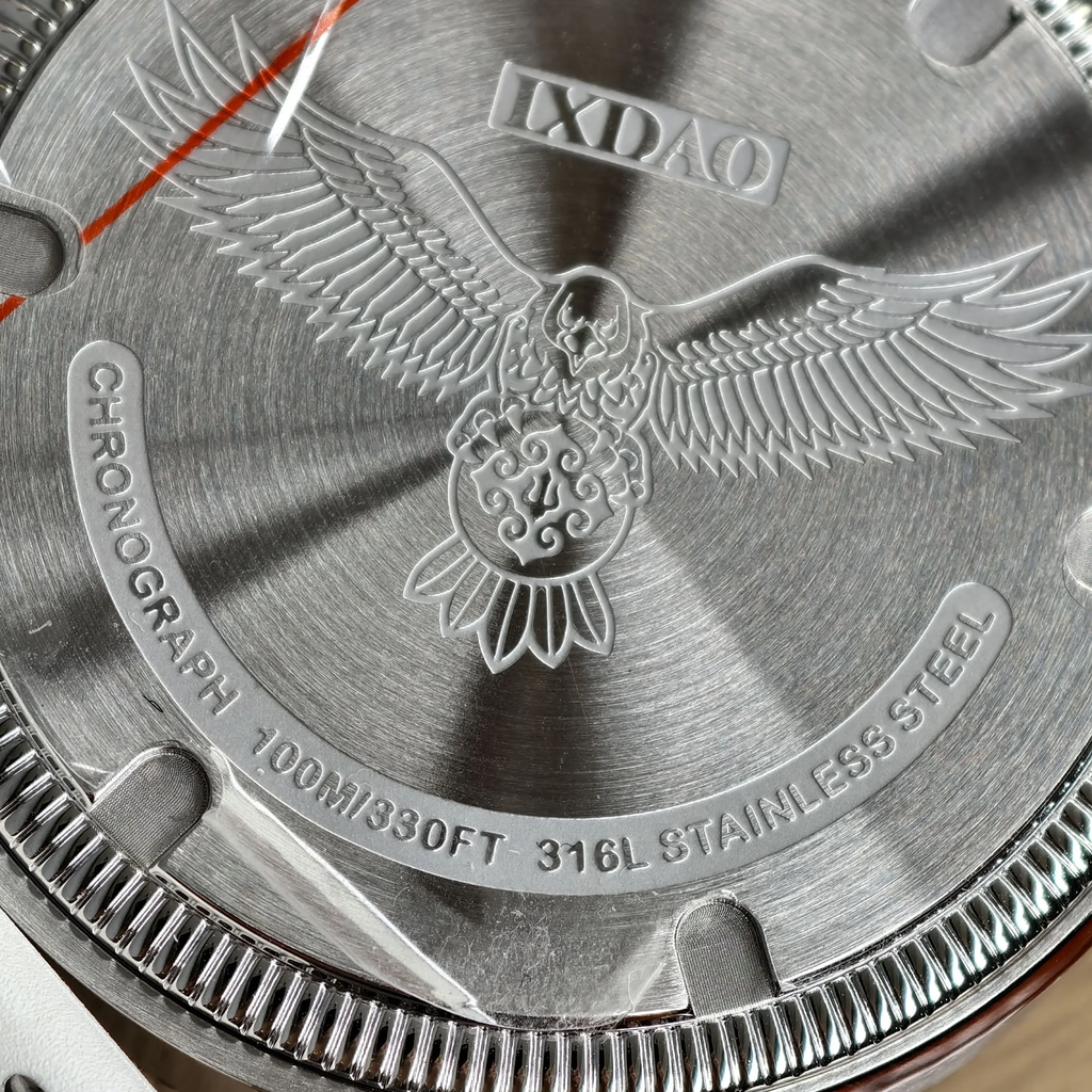 IXDAO 39mm VK64 Pilot Chronograph Watch JD-X10S Green