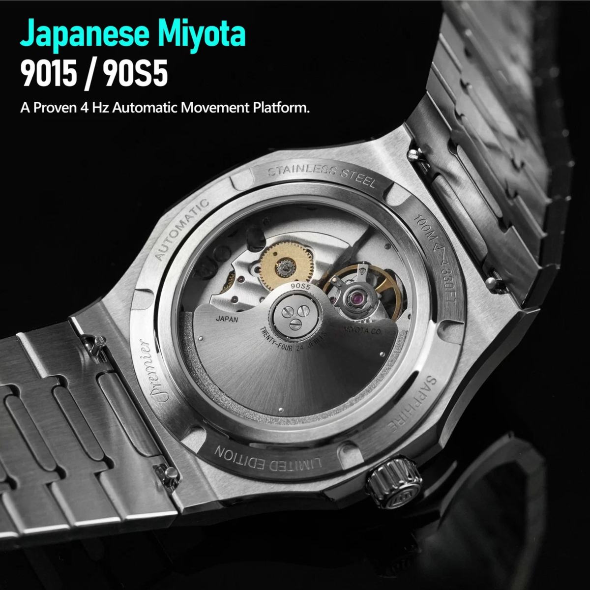 Watchdives WDC0001 Premier Miyota 9015/90S5 Automatic Watch