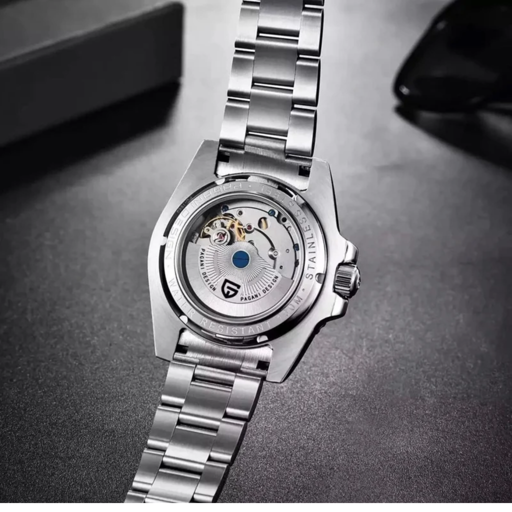 PAGANI DESIGN PD-1662 Automatic GMT Mechanical Stainless Steel Oyster Bracelet