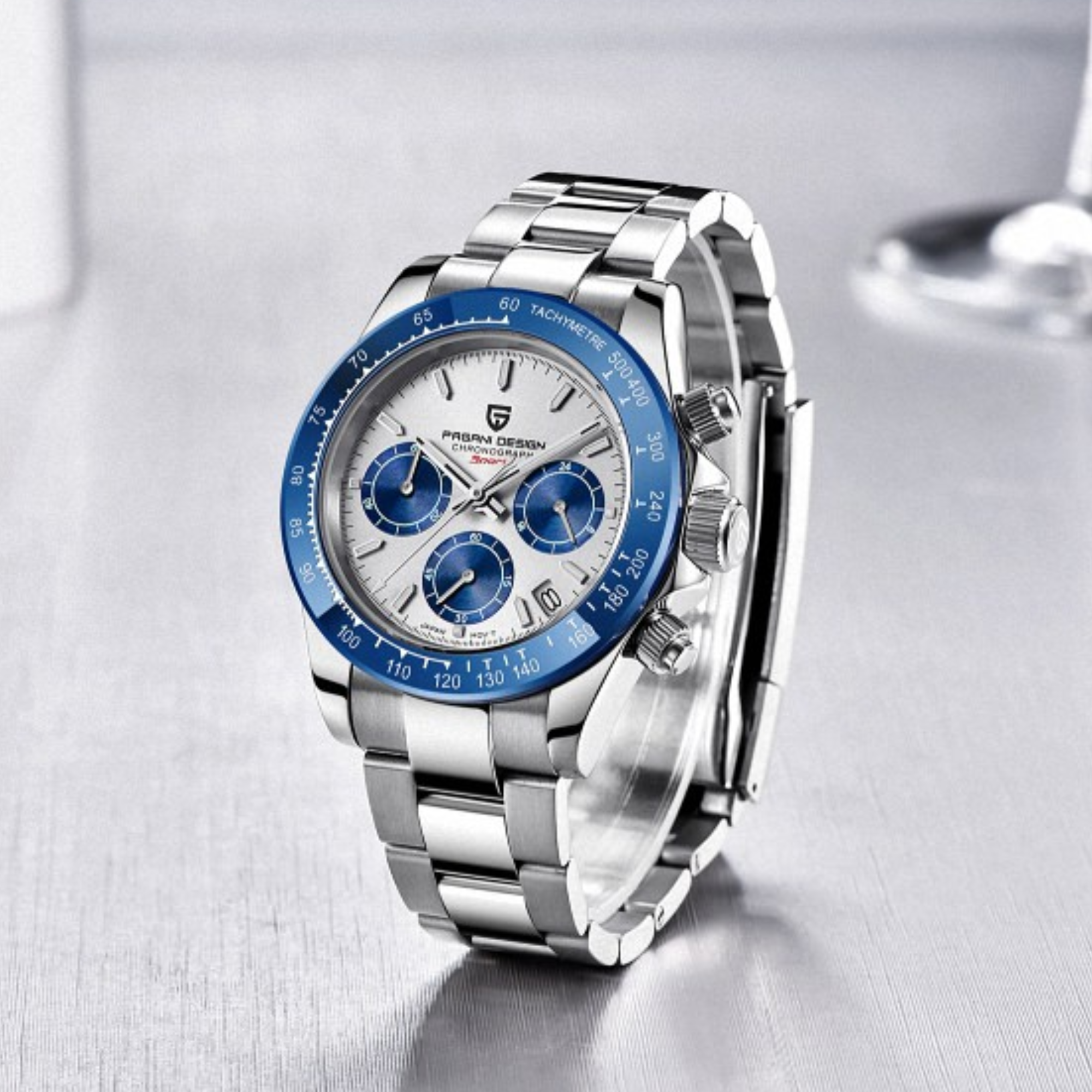 Pagani Design PD-1644 | Luxury | Meca-quartz Movement (SeikoVK63) | Stainless Steel Men's 40MM Watch