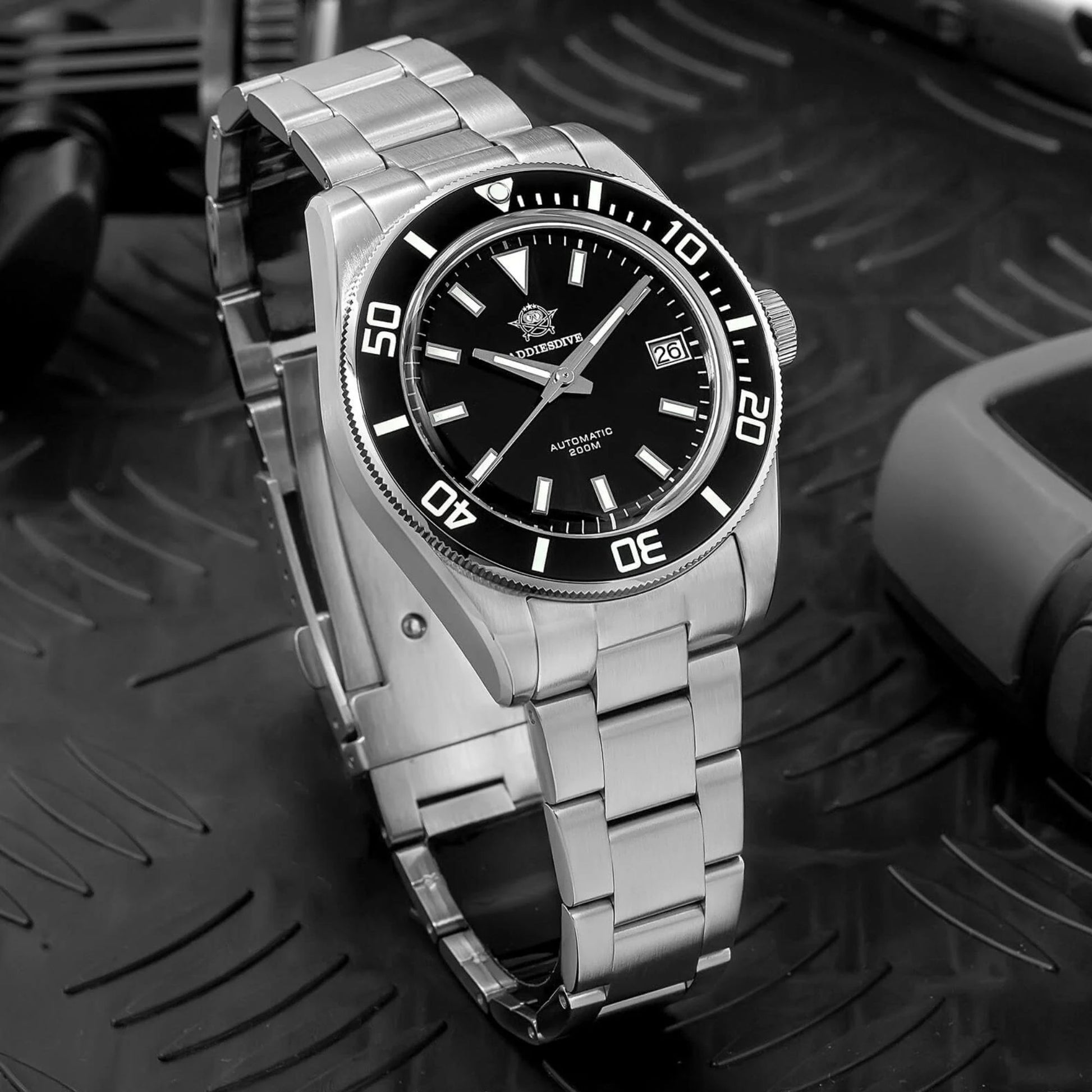 Addiesdive Retro Sub 39mm NH35 Men Watch AD2084