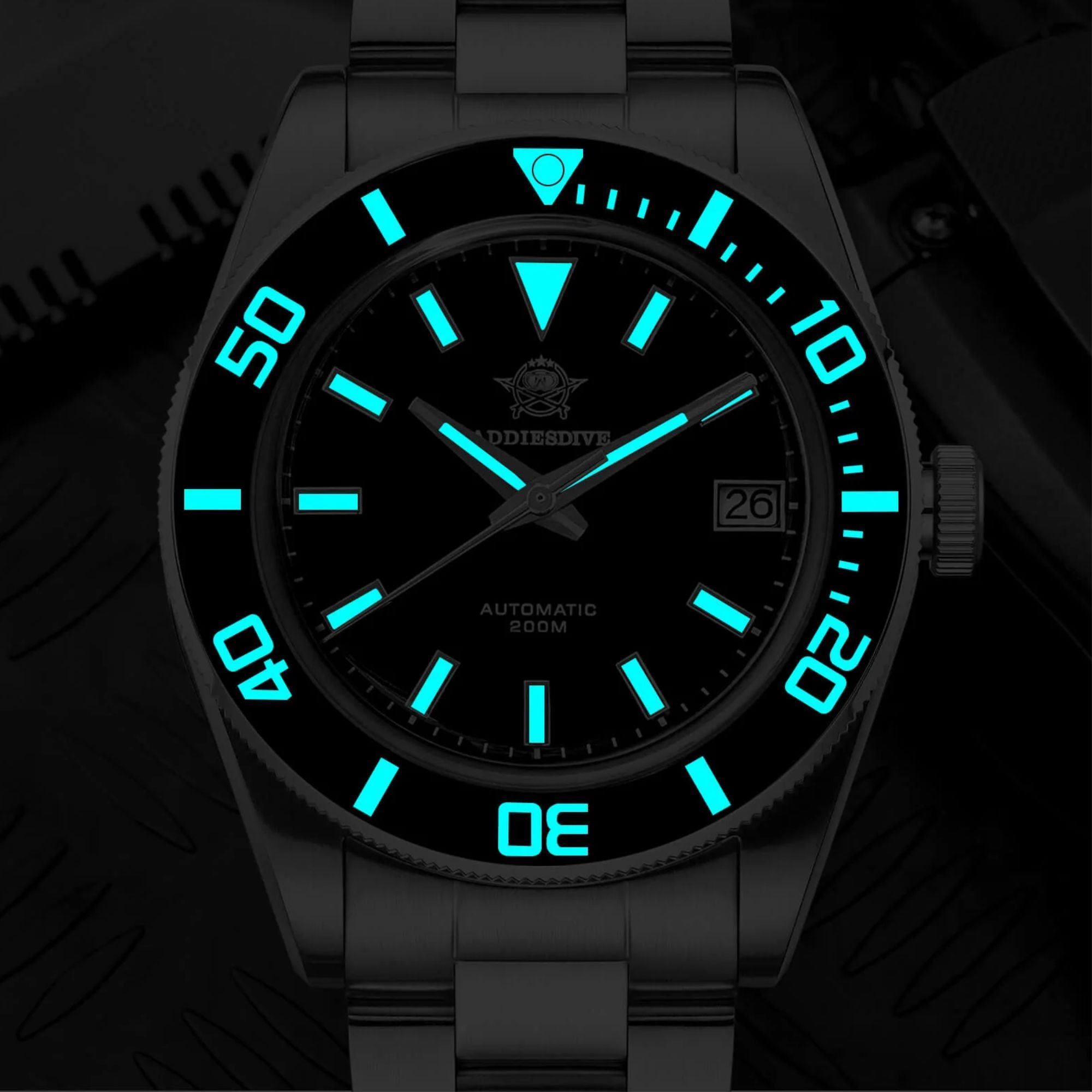 Addiesdive Retro Sub 39mm NH35 Men Watch AD2084