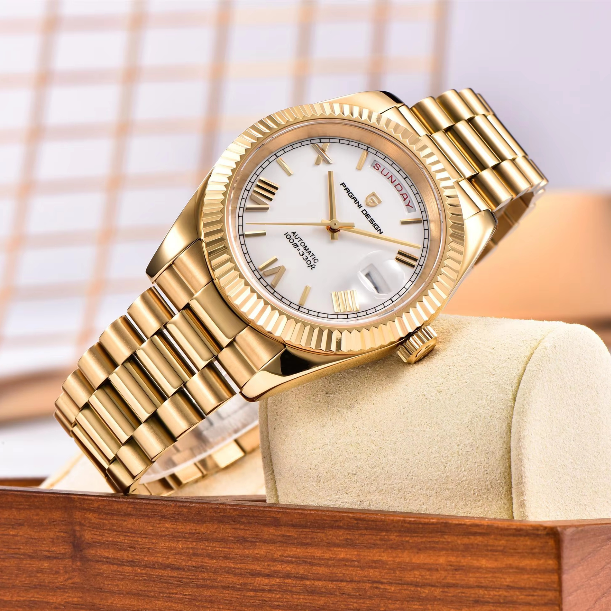 Pagani Design DD40 PD-1783 Men's Watches Luxury Automatic Watch AR Sapphire Glass Mechanical Wristwatch Men NH36A