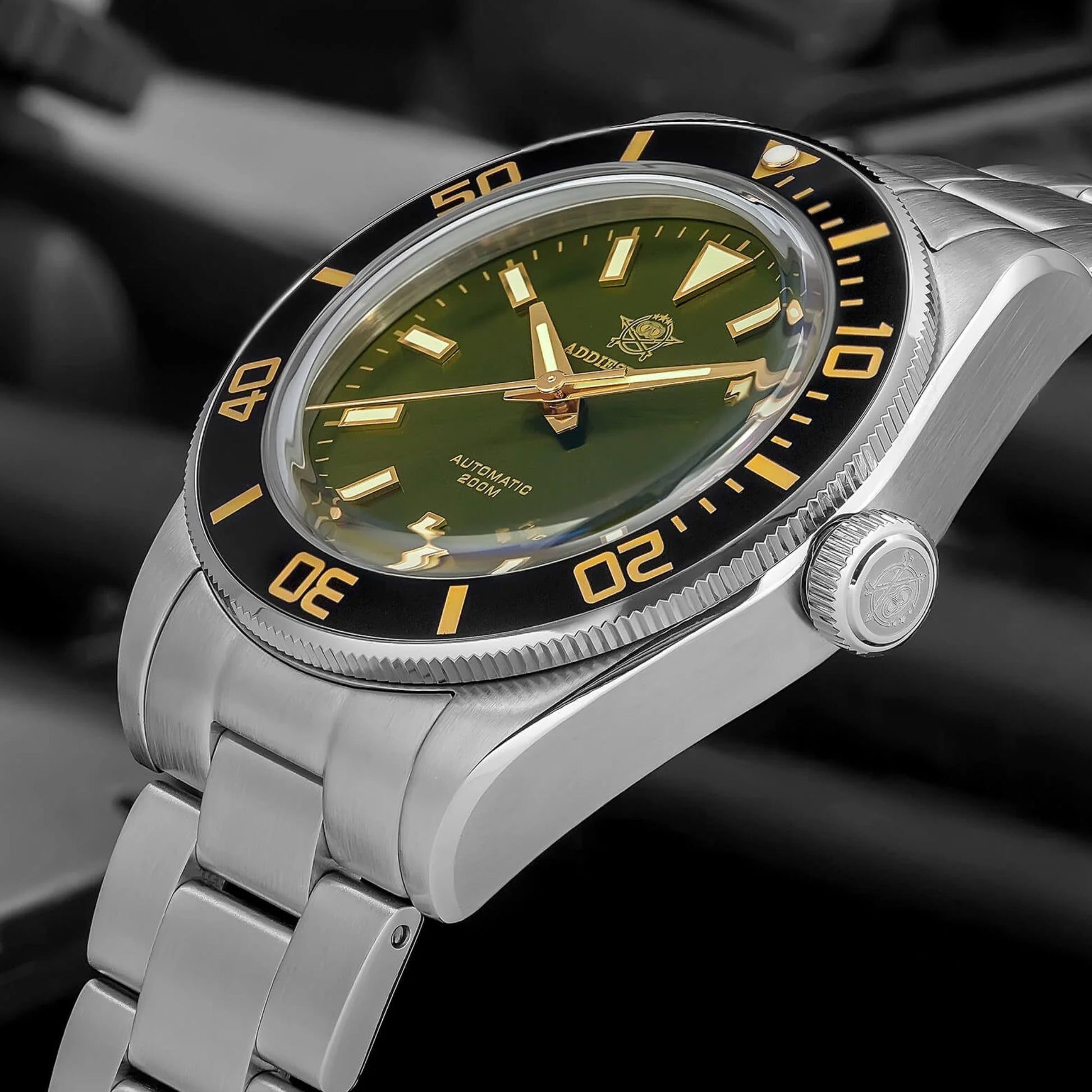Addiesdive Retro Sub 39mm NH35 Men Watch AD2084