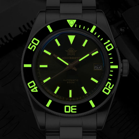 Addiesdive Retro Sub 39mm NH35 Men Watch AD2084