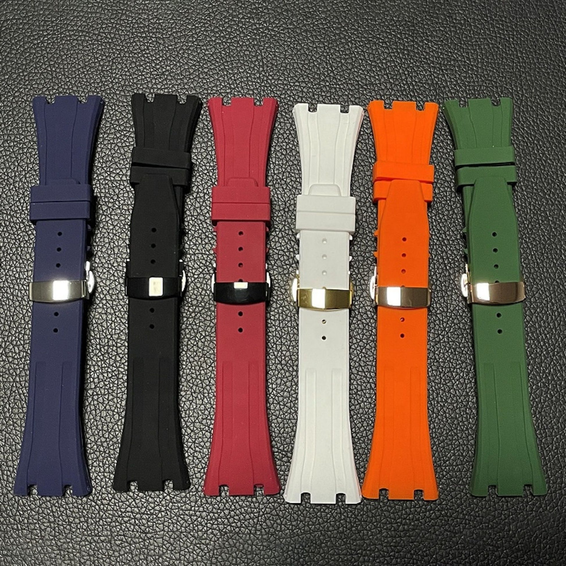 Metal Mod Kit Watchband and Metal Case for G-shock GA-2100 and GA-2110/BA-2100 Casioak[Grey With Rosegold]