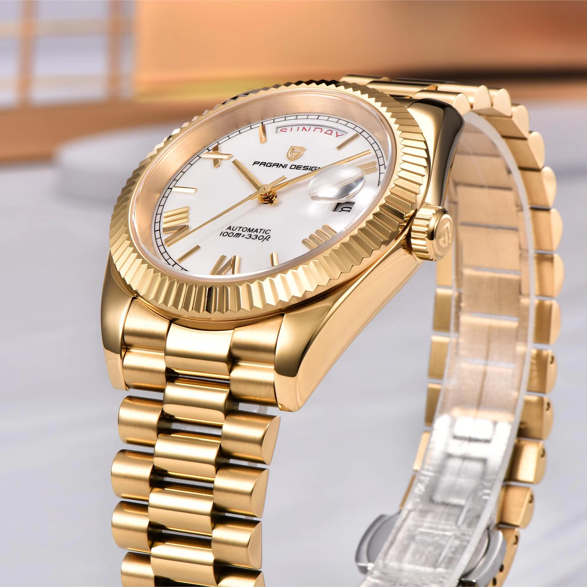 Pagani Design DD40 PD-1783 Men's Watches Luxury Automatic Watch AR Sapphire Glass Mechanical Wristwatch Men NH36A