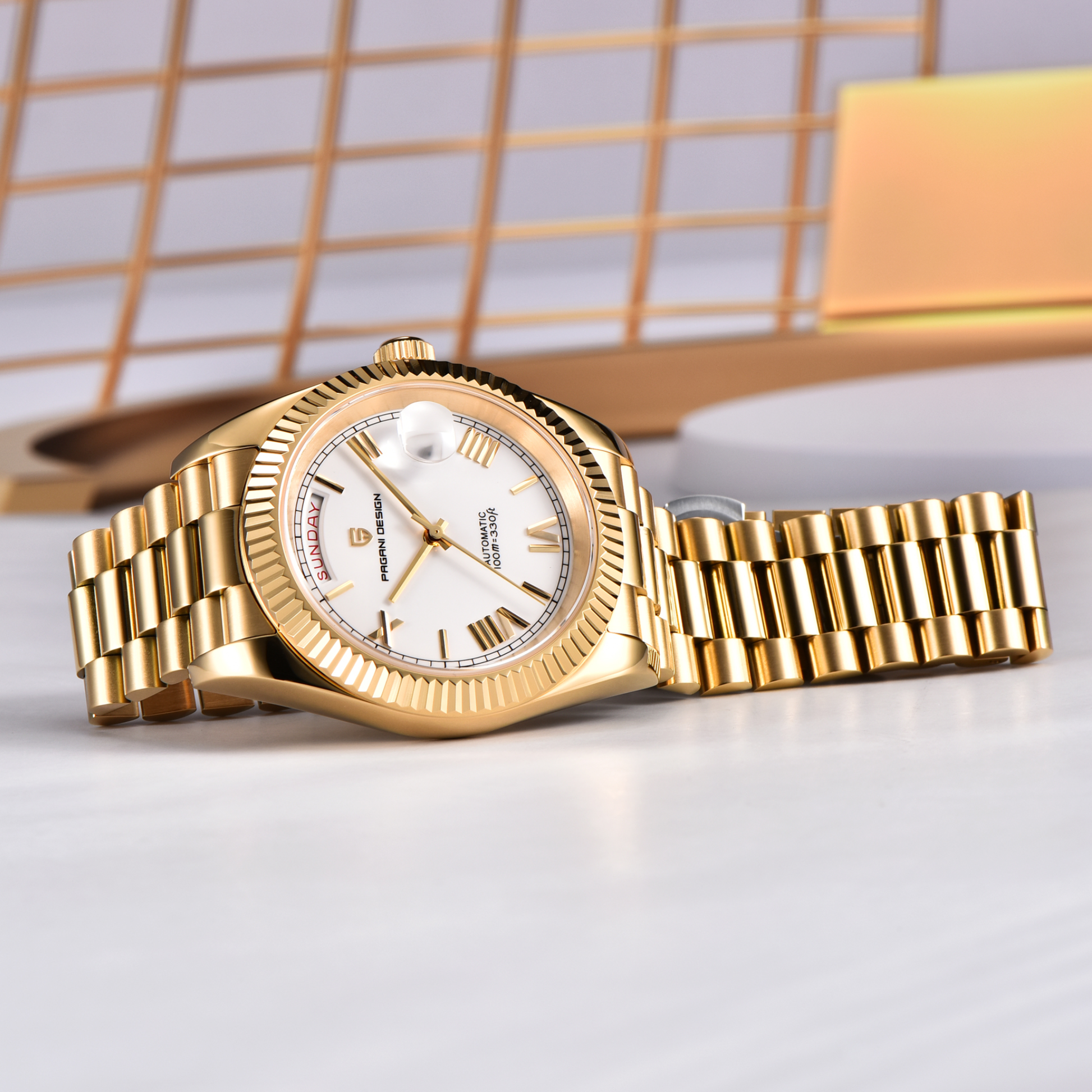 Pagani Design DD40 PD-1783 Men's Watches Luxury Automatic Watch AR Sapphire Glass Mechanical Wristwatch Men NH36A