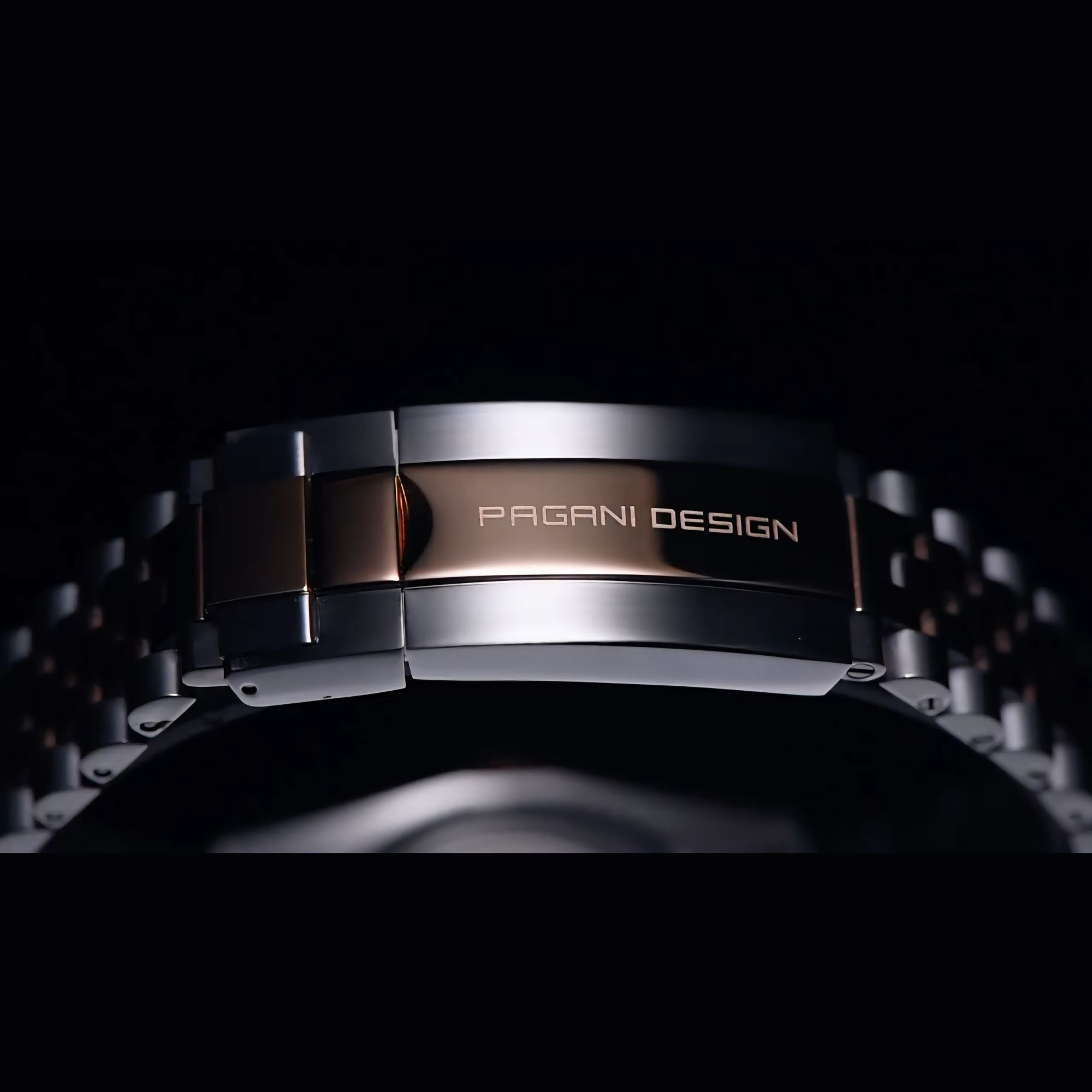 Pagani Design PD-1752 Presidential Day-Date Homage Automatic Movement (ST-16) | Stainless Steel Dial Men's 36 MM Watch | SILVER DIAL