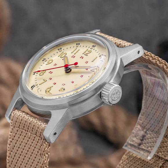 ADDIESDIVE 36mm Vintage Mechanical Watch AD2076