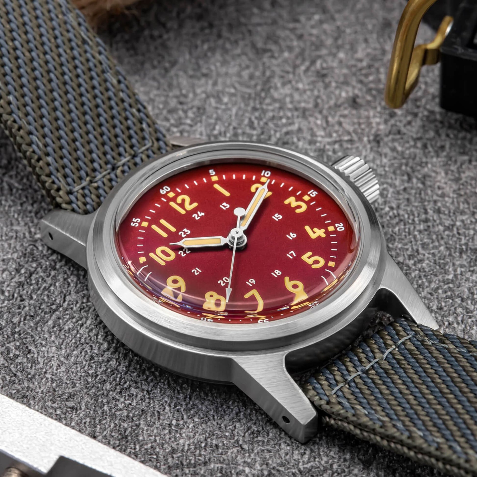 ADDIESDIVE 36mm Vintage Mechanical Watch AD2076