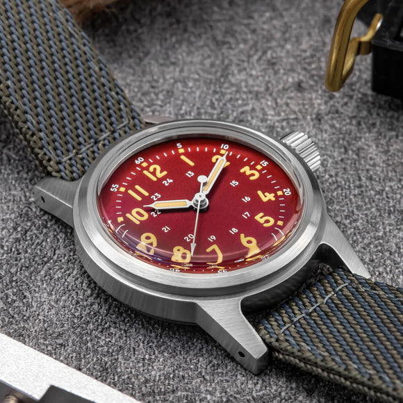 ADDIESDIVE 36mm Vintage Mechanical Watch AD2076