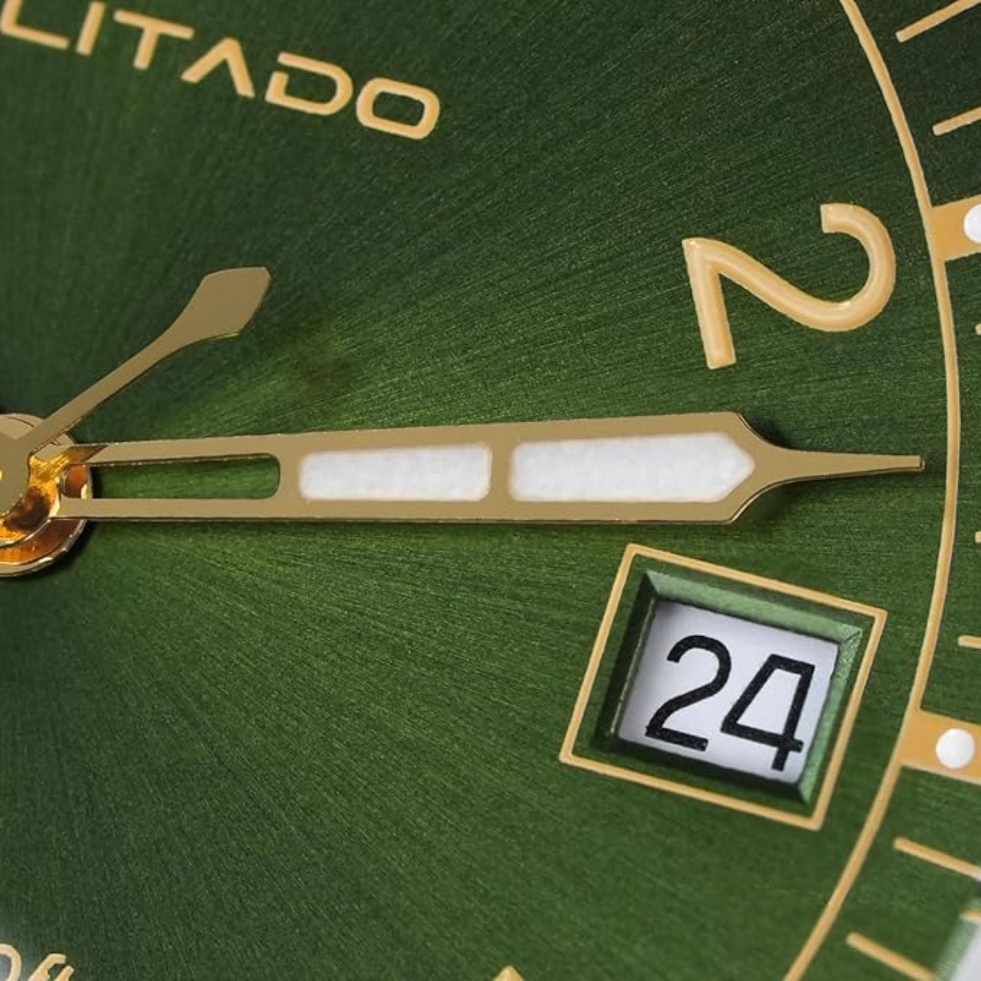 Militado 38mm Sapphire Crystal Field Watch ML08 Green Dial