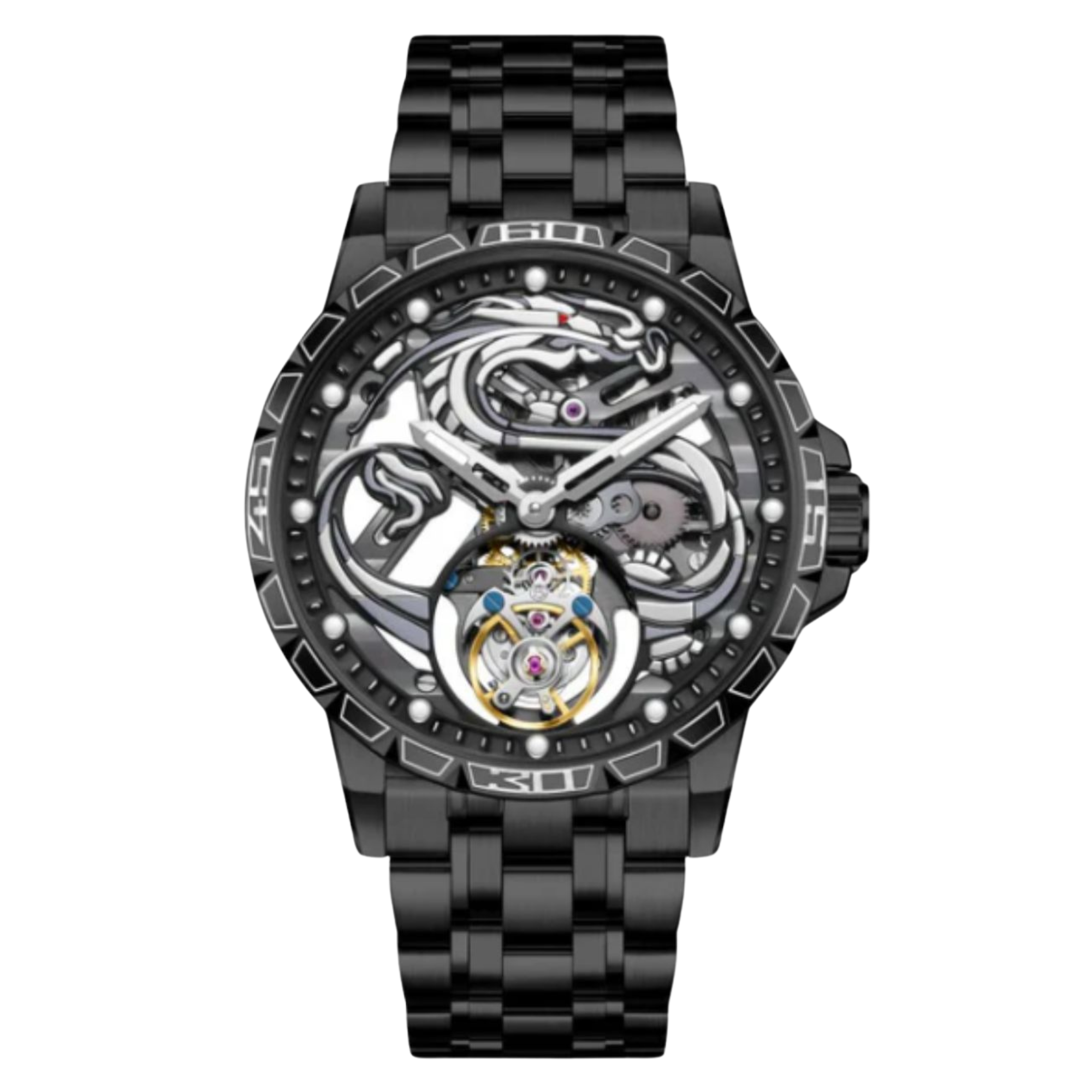 AESOP 7087 Dragon Tourbillon Mechanical Watch