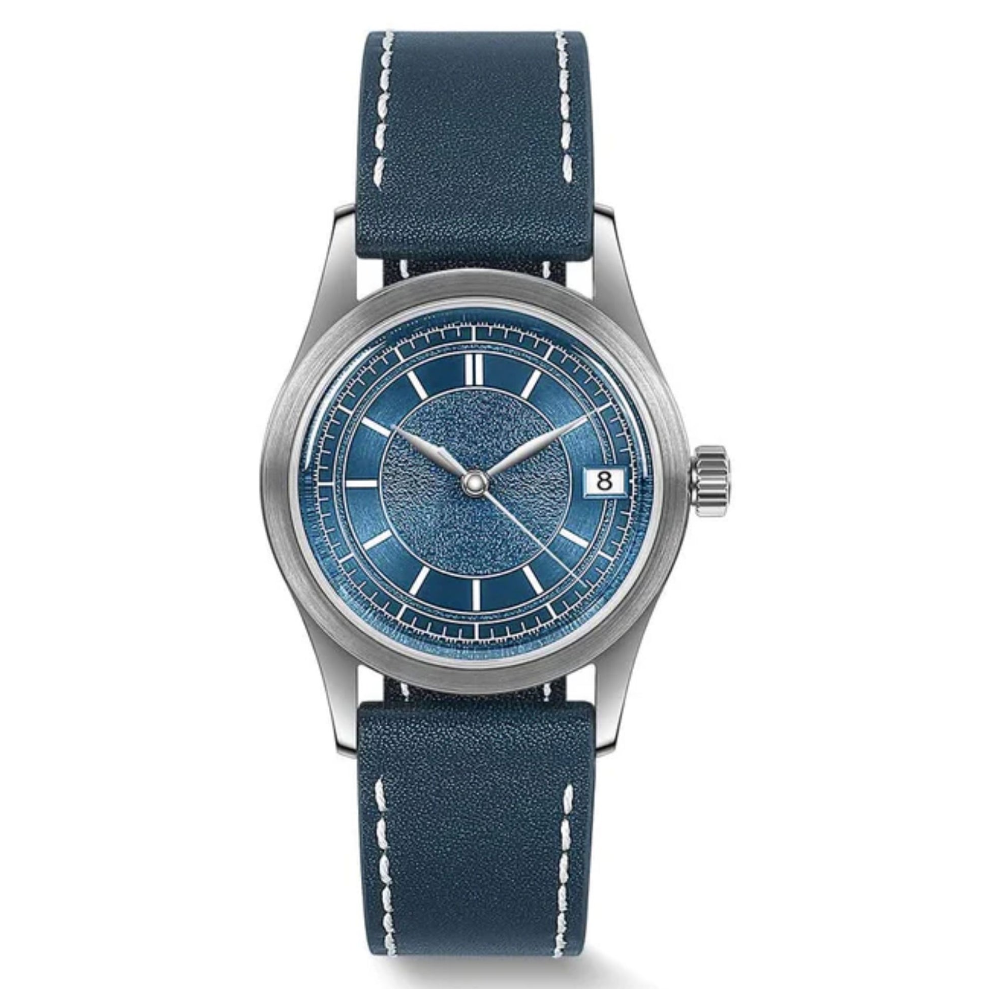 HOU - 80-Hour Power Reserve Vintage Automatic Watch | Blue
