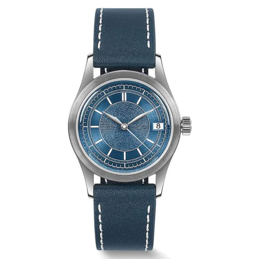 HOU - 80-Hour Power Reserve Vintage Automatic Watch | Blue