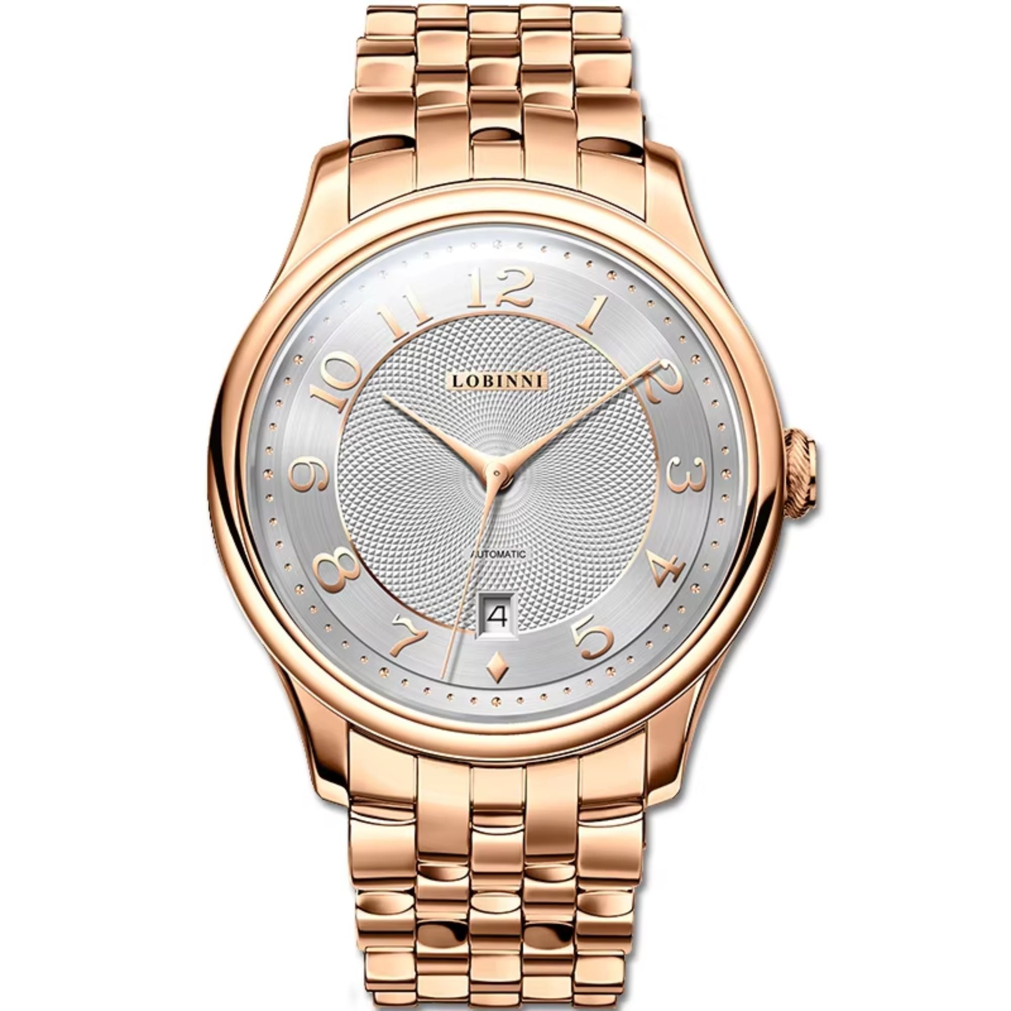 Lobinni Classic Men Automatic Wristwatches Luxury 42mm