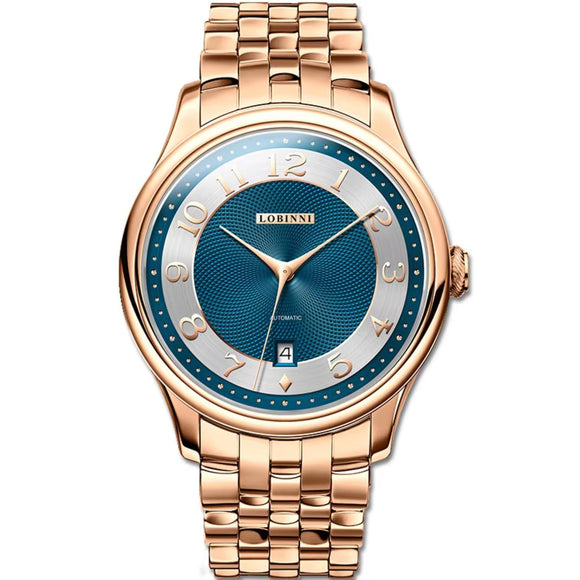 Lobinni Classic Men Automatic Wristwatches Luxury 42 mm