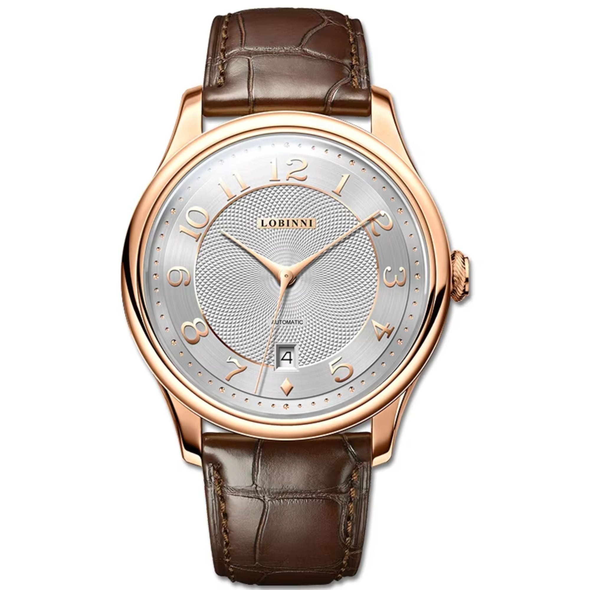 Lobinni Classic Men Automatic Wristwatches Luxury 42mm