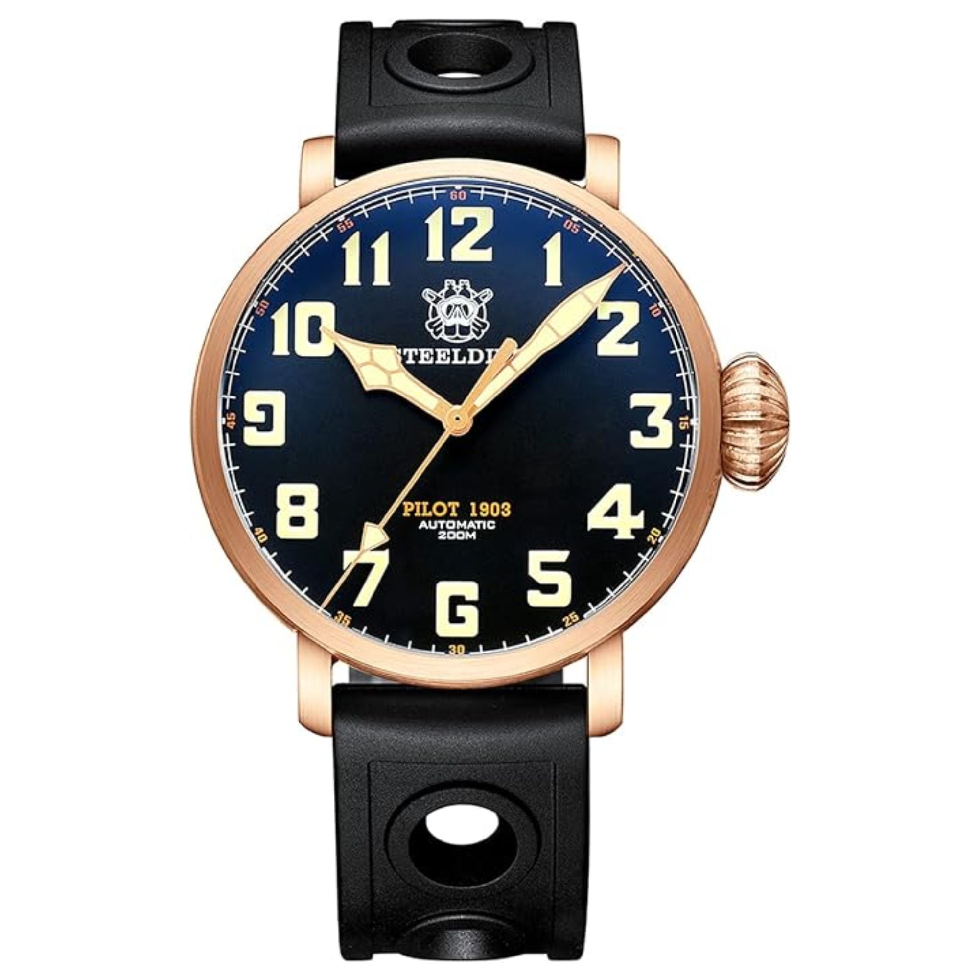 Steeldive SD1903S Bronze Pilot Men Watch