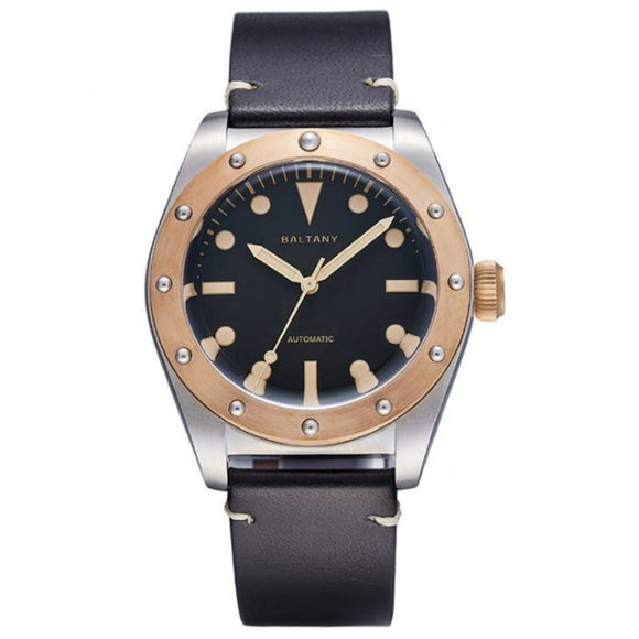 Baltany Design Bronze Bezel Vintage Watch B4030