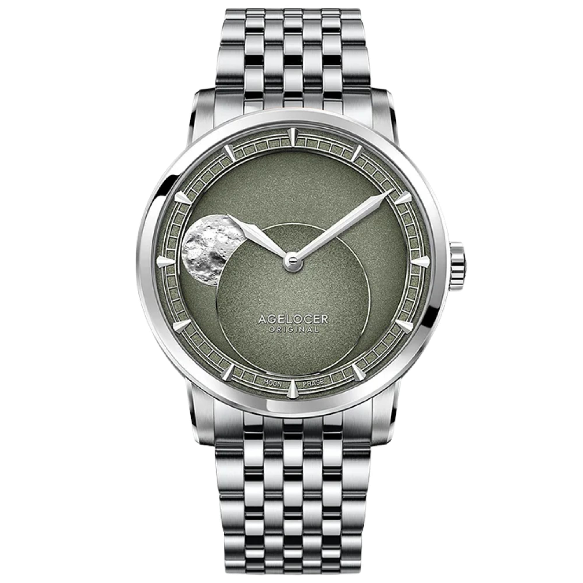 AGELOCER Major Breakthrough 29.51-Days MoonPhase Original Astronomer Men's Mechanical Watch