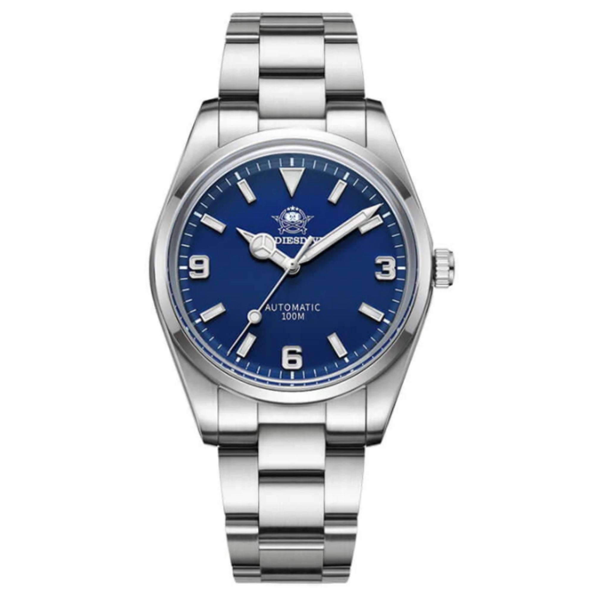 ADDIESDIVE 38mm Domed Crystal Explore Watch 100M (AD2112)
