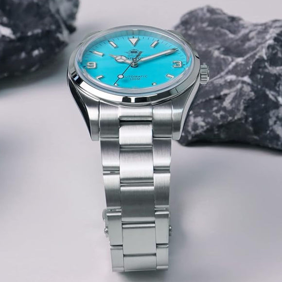 ADDIESDIVE 38mm Domed Crystal Explore Watch 100M (AD2112)