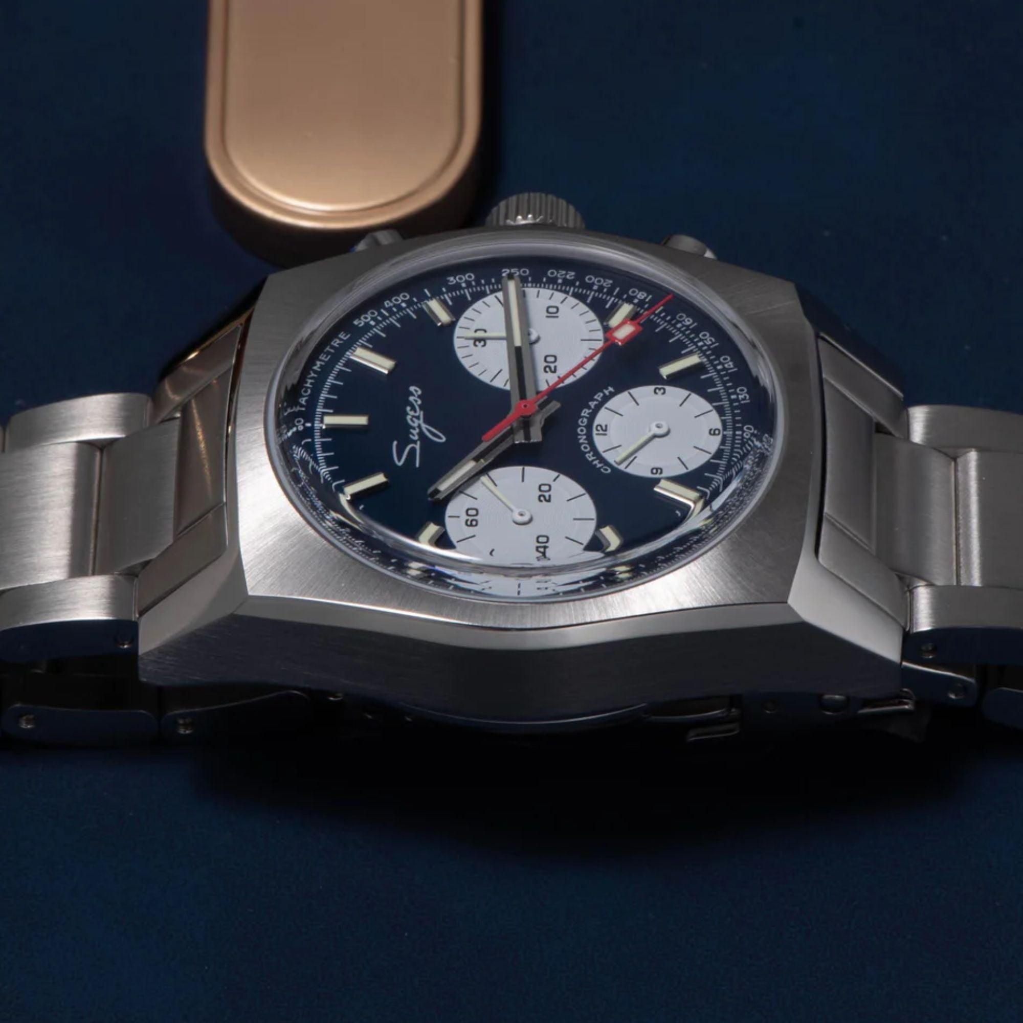 Chrono Heritage S419 Chronograph Blue Dial