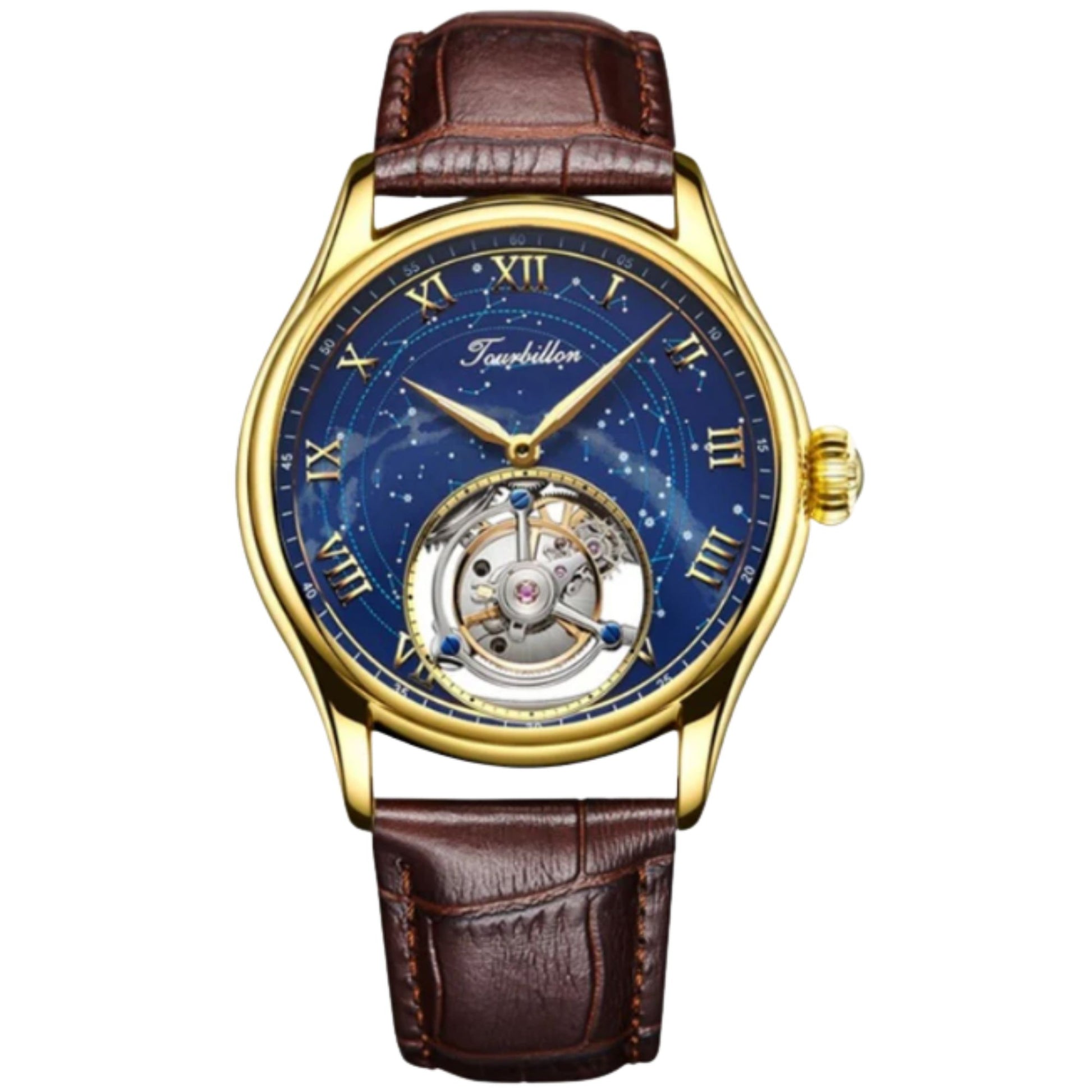 Aesop Original High quality Tourbillon Star Galaxy Watch 7006