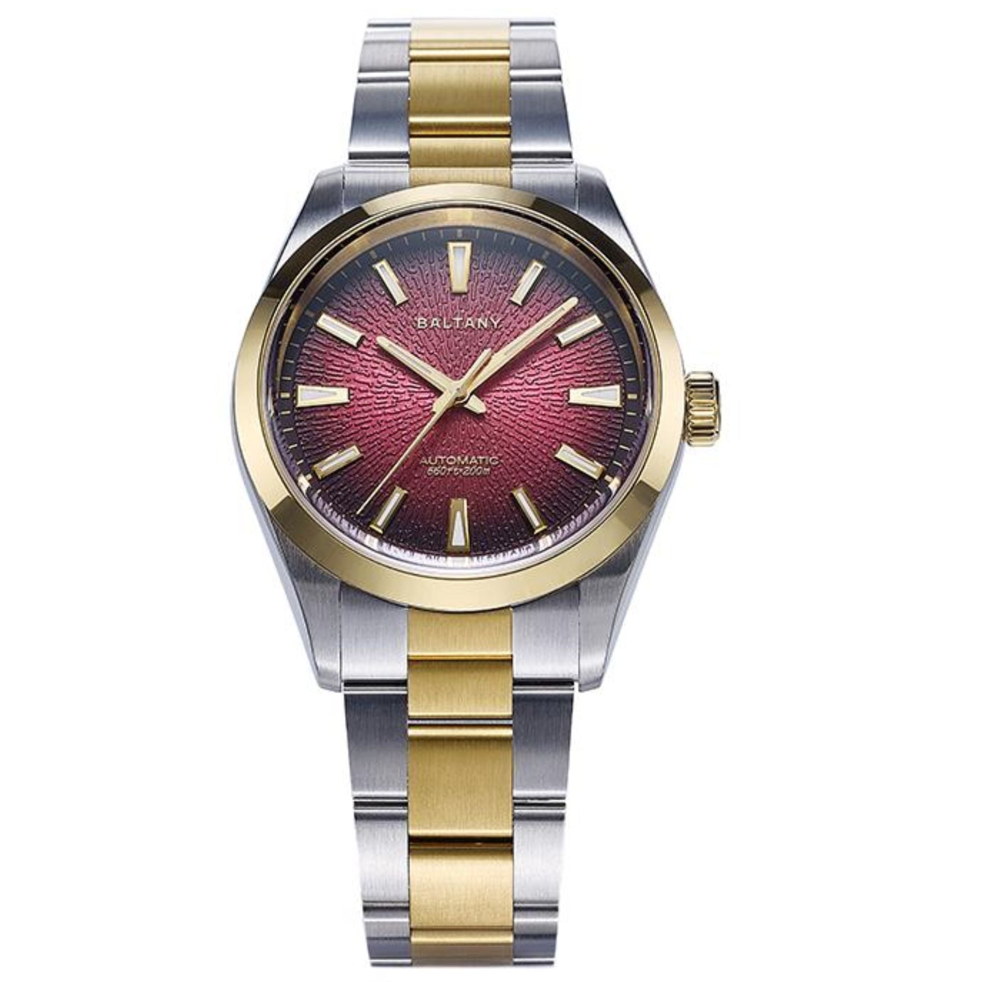 Baltany Design 3D Smoked Dial NH38 Automatic Sports Watch S4105