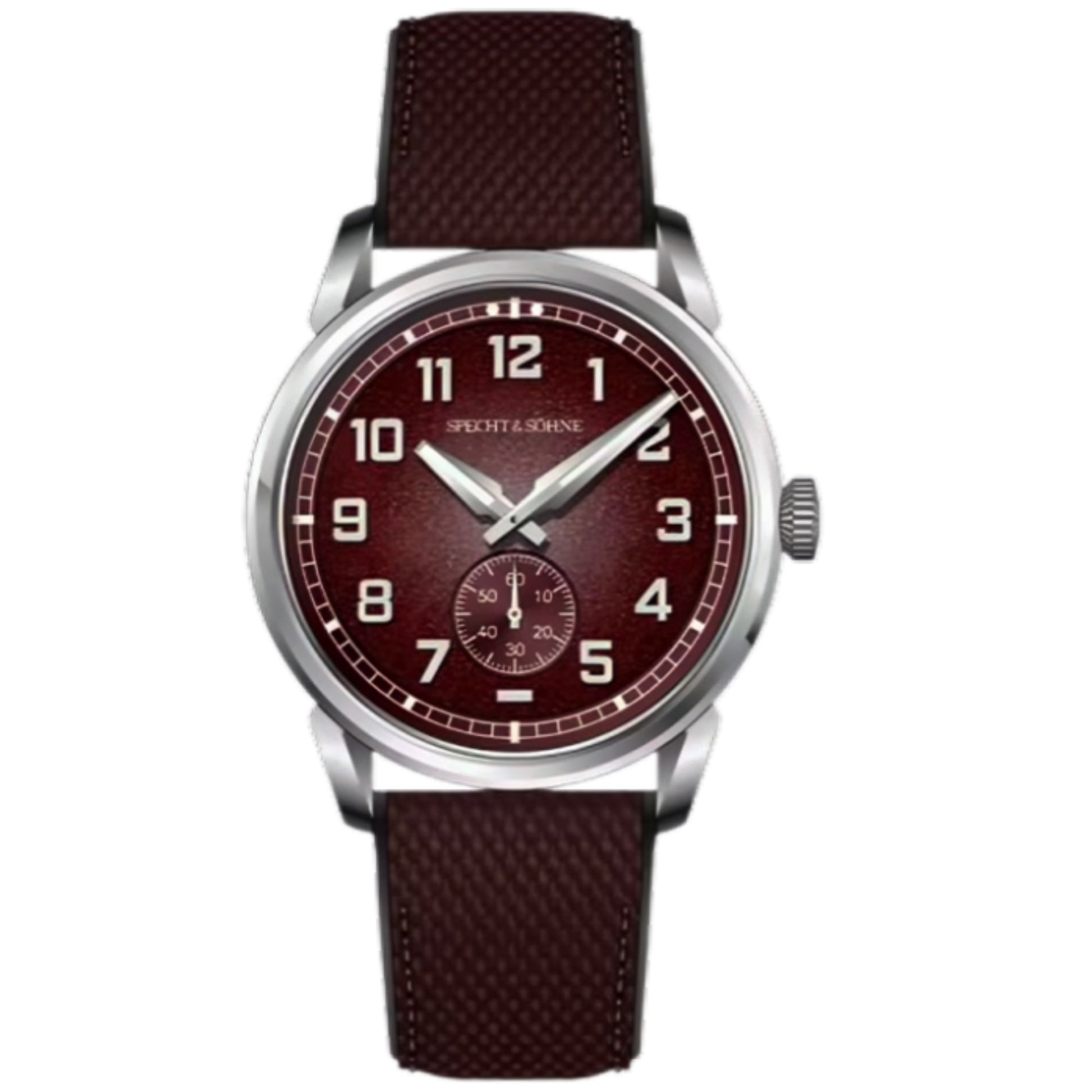 Specht & Söhne Men's Watches Mechanical Watches Japan C3 Luminous Stainless Steel- SP0027