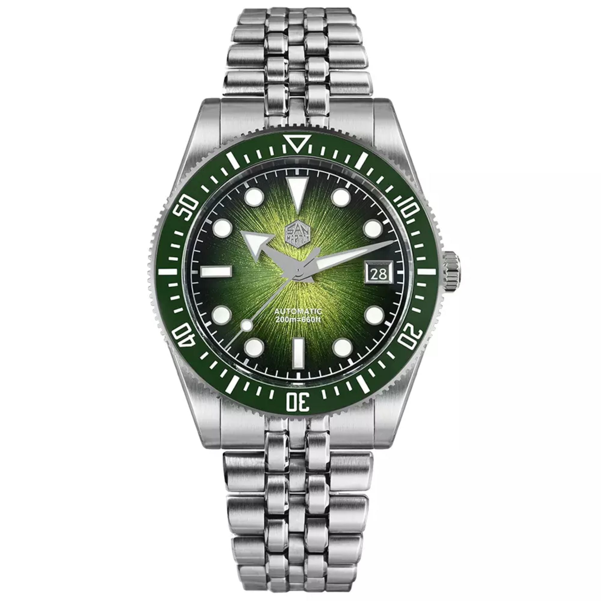 San Martin Watches Miyota 9015 Movement 37.5mm Mechanical Watch - SN0148-GX