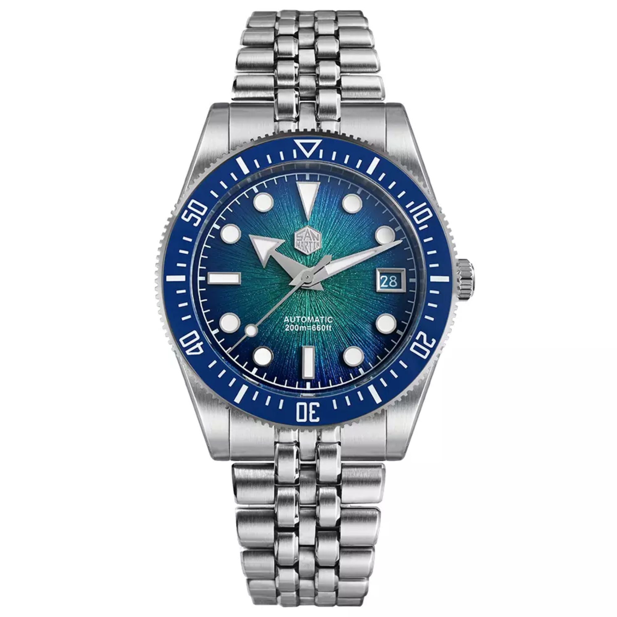 San Martin Watches New Miyota 9015 Movement 37.5mm Mechanical Watch - SN0148-GX