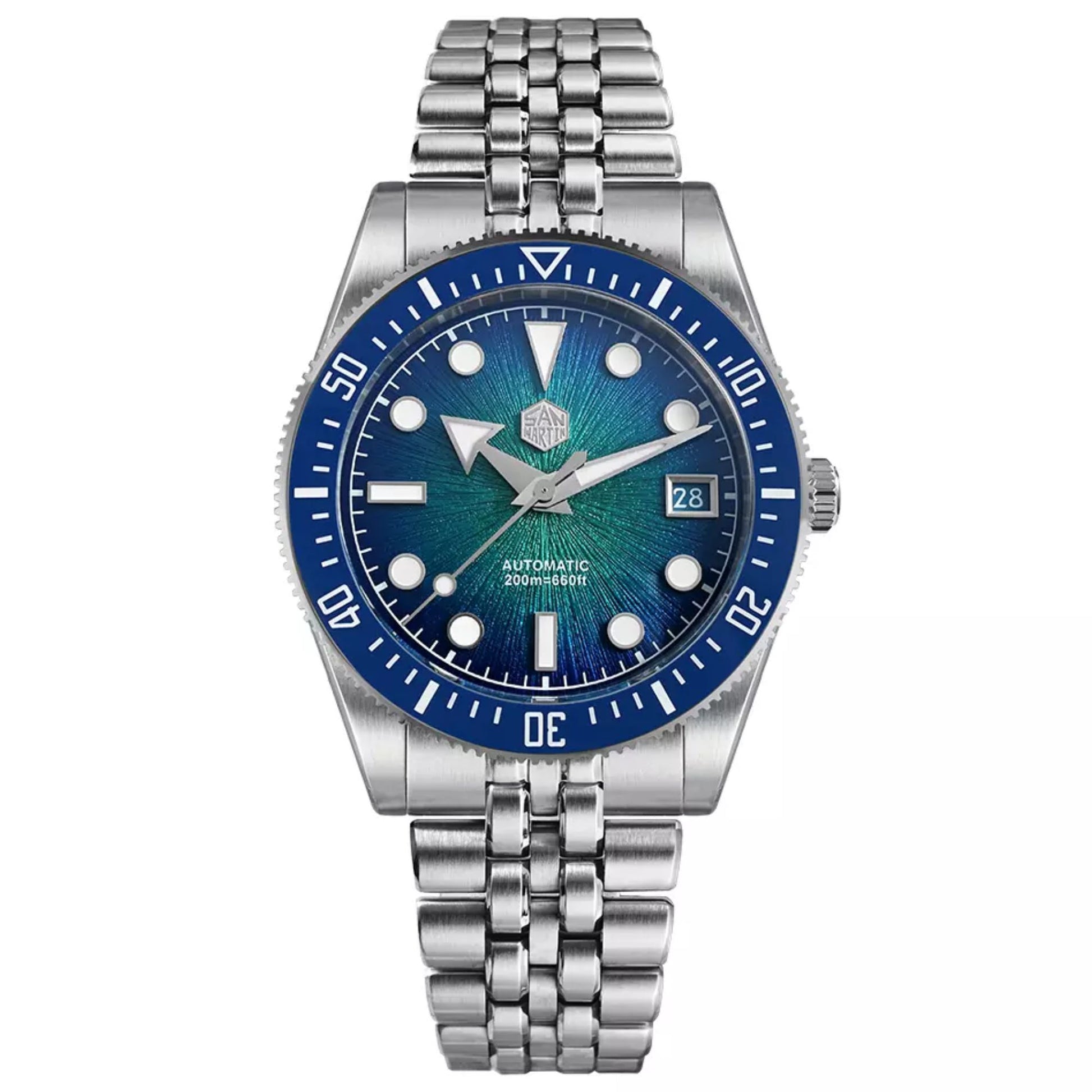 San Martin Watches New Miyota 9015 Movement 37.5mm Mechanical Watch - SN0148-GX